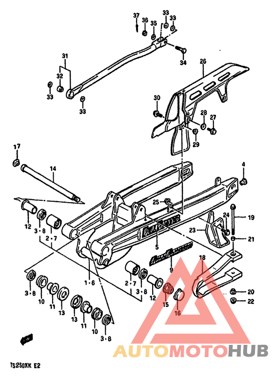 Маятник задний