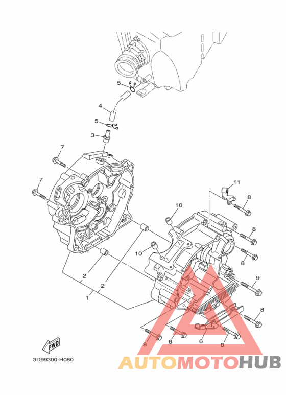 Картер двигателя