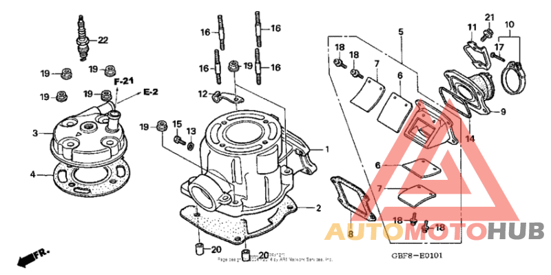 Cylinder head ('05-'06)