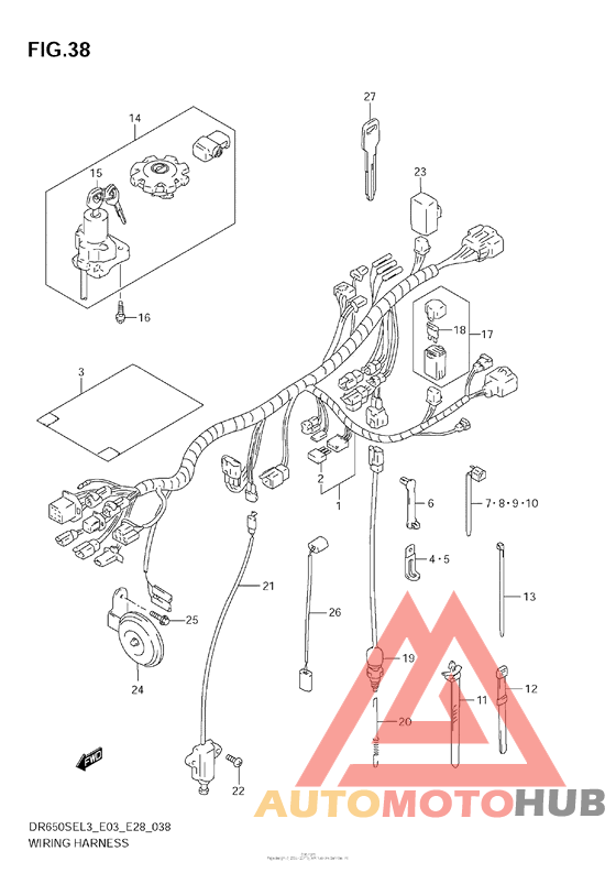 Wiring Harness (Dr650Sel3 E03)