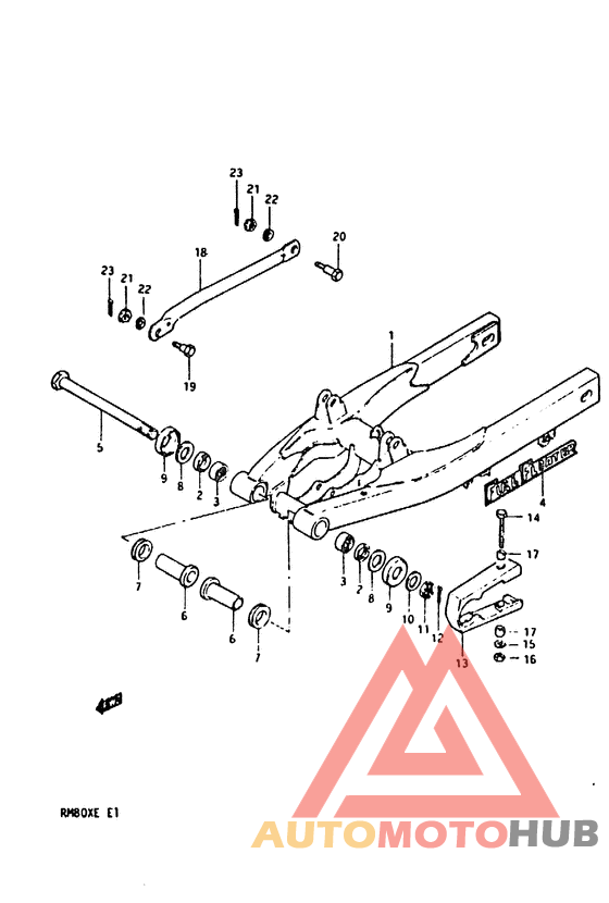 Маятник задний