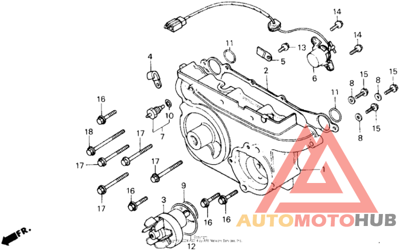 Кожух трансмиссии
