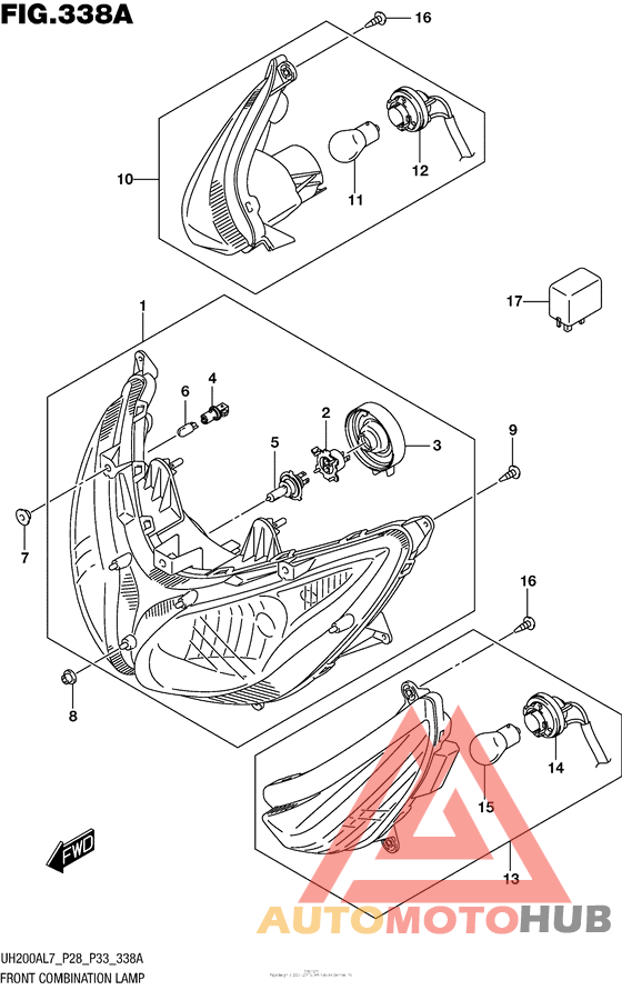 Front Combination Lamp