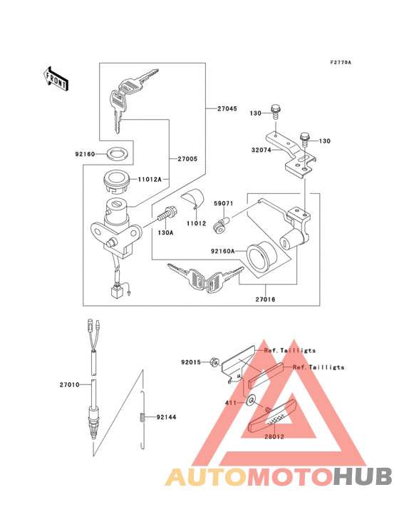 Ignition switch(an110-d3)