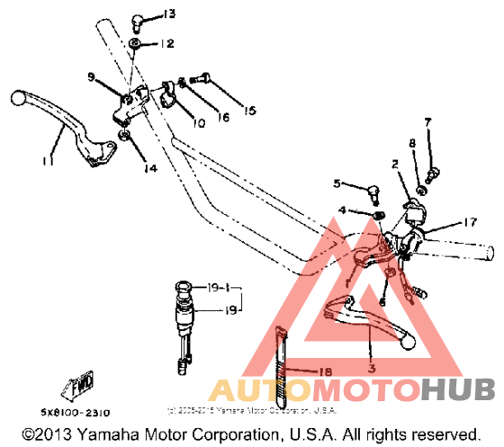 Handle switch - lever