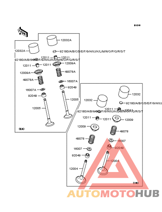 Rocker arms/valves