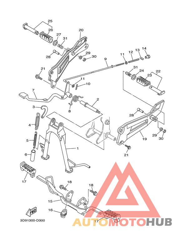 Stand & footrest