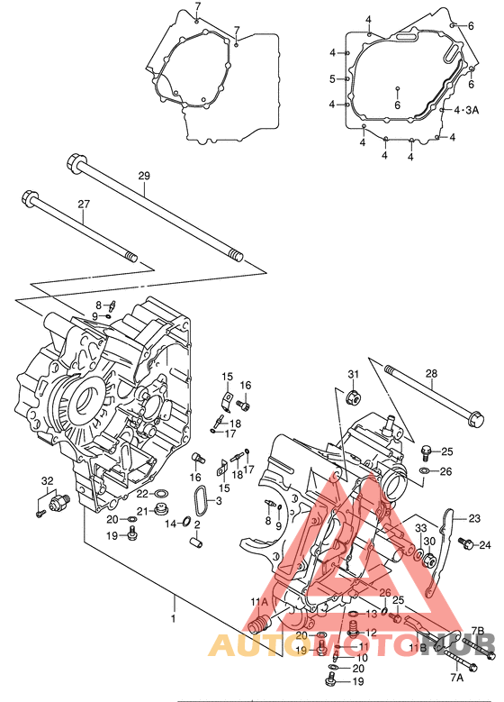 Картер двигателя