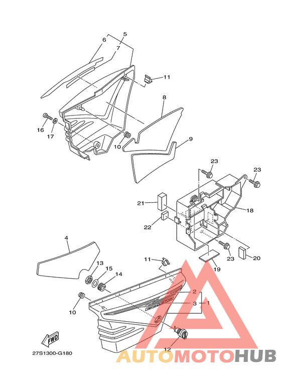 Боковые обтекатели