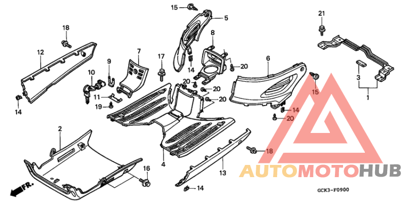 Панель пола