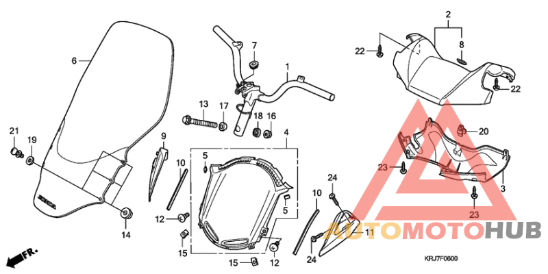 Handle pipe/handle cover