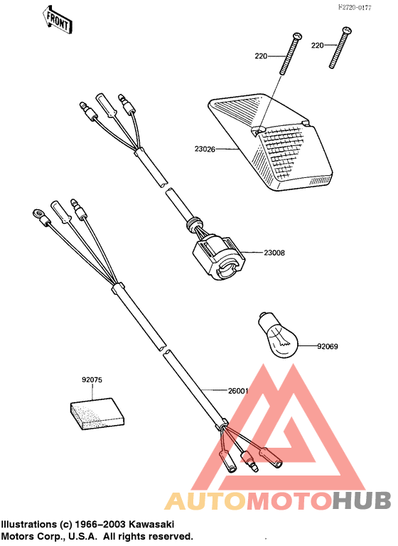 Taillight unit ass`y