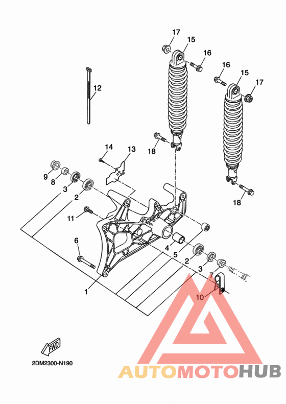 Rear arm & suspension