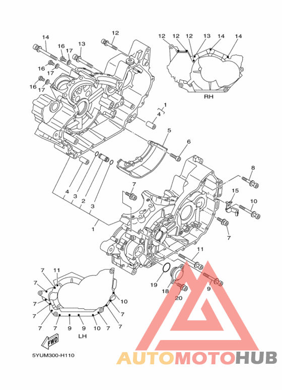 Картер двигателя