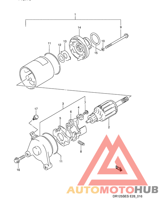 Стартерный мотор