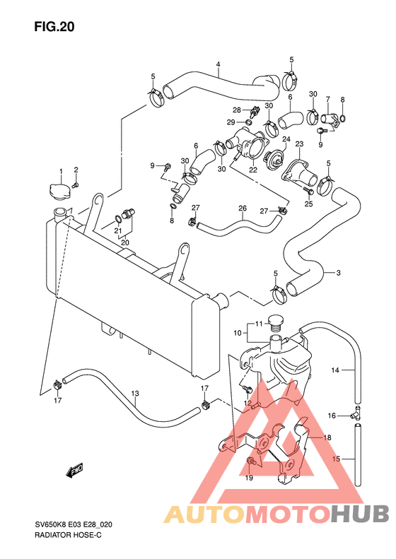 Радиатор hose