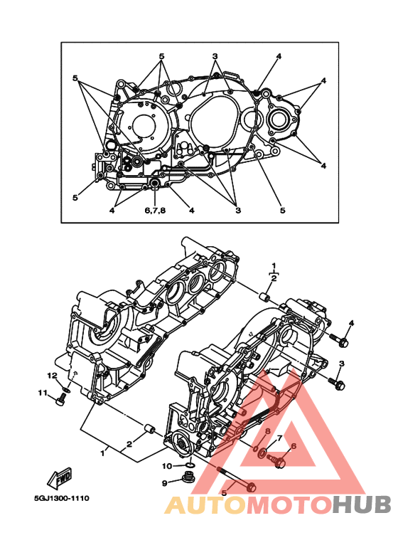 Картер двигателя