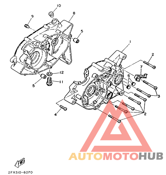 Картер двигателя