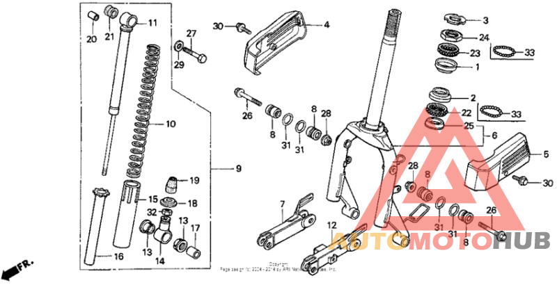 Передняя вилка