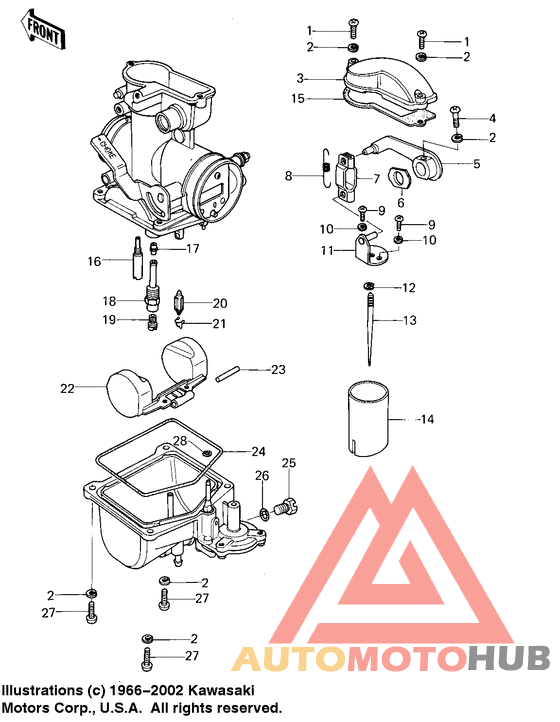 Детали карбюратора