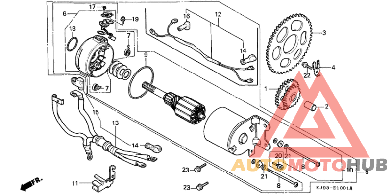 Стартерный мотор