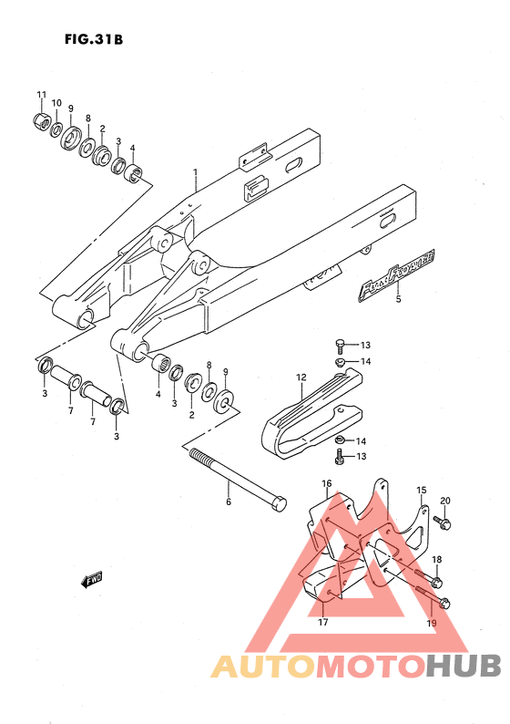 Маятник задний