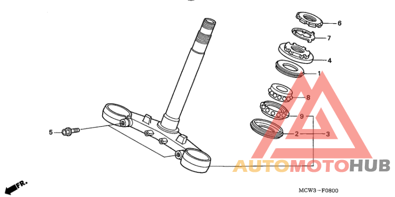 Траверса нижняя