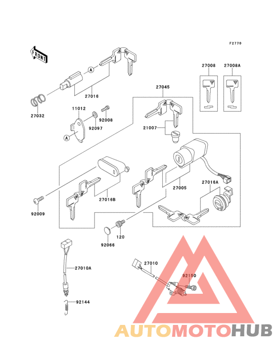 Ignition switch(vn400-c5)