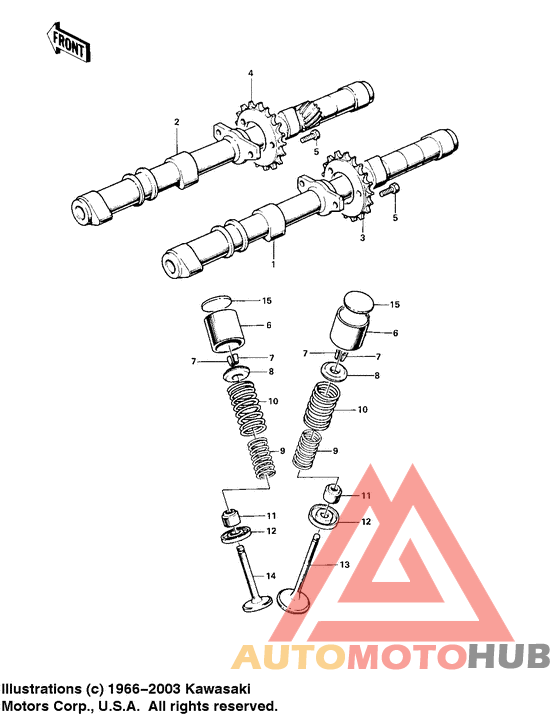 Camshafts/valves