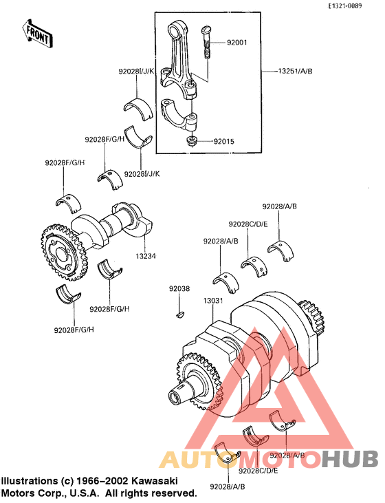 Crankshaft/balancer