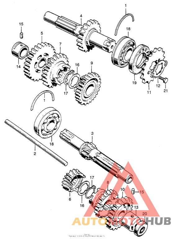 Ca175 transmission