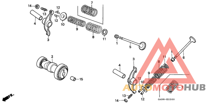 Распред вал/клапана