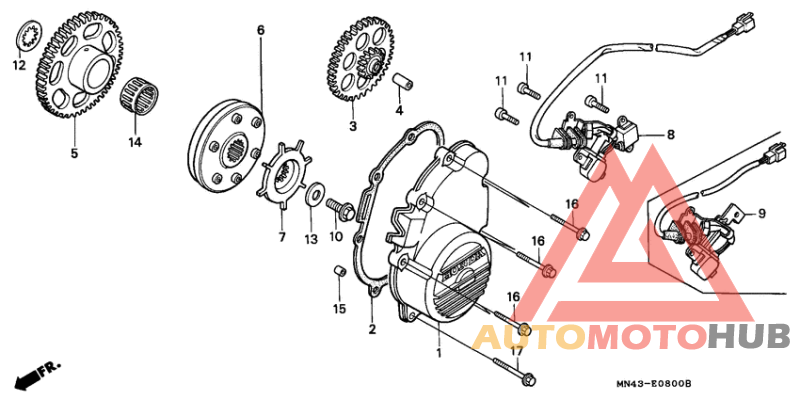 Муфта стартера