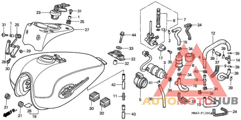 Fuel tank/fuel pump
