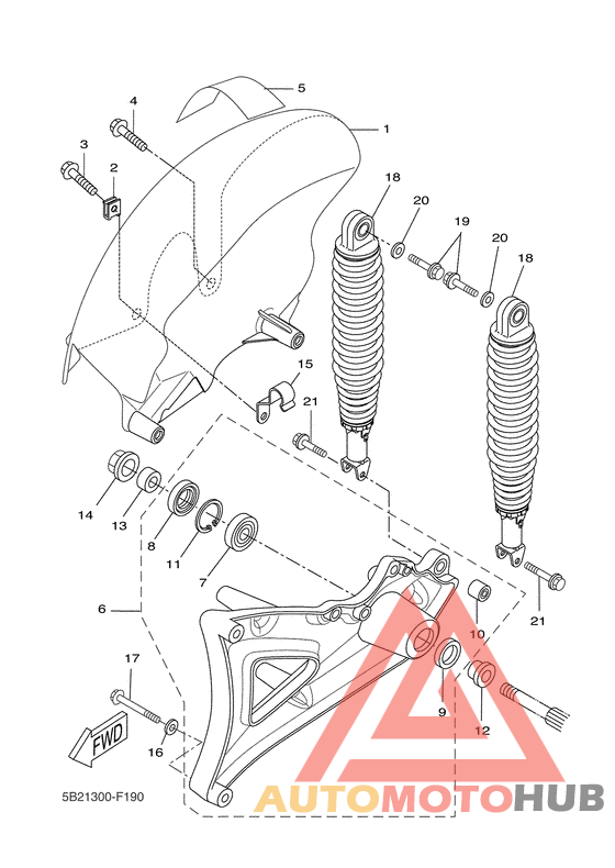 Rear arm & suspension