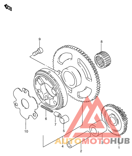 Муфта стартера