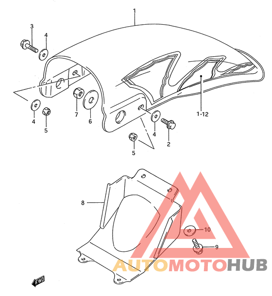 Заднее крыло
