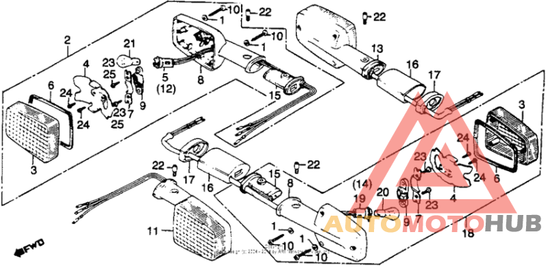 Gl1100 turn signal