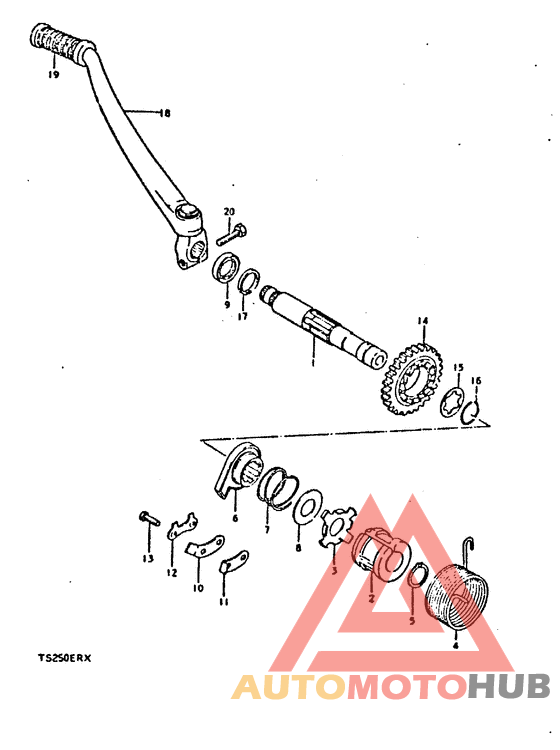 Ножной стартер