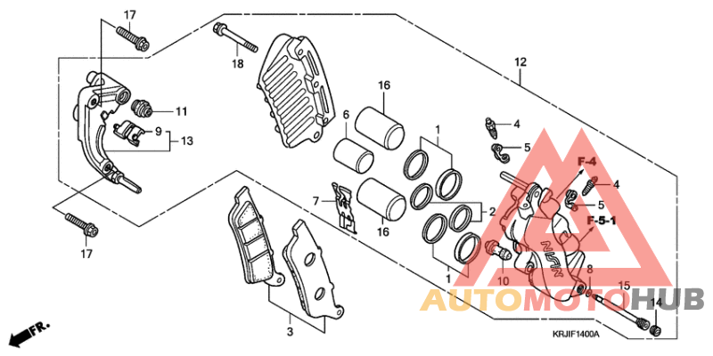 Передний суппорт