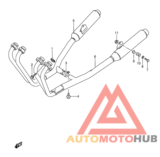 Muffler comp