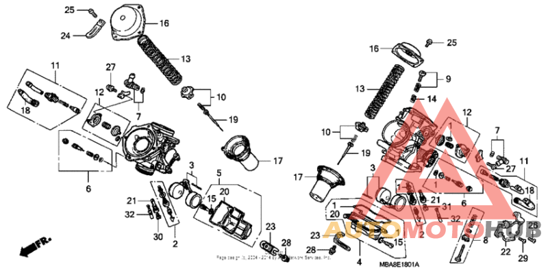 Детали карбюратора