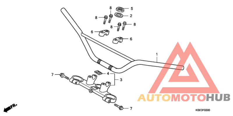 Handle pipe/top bridge