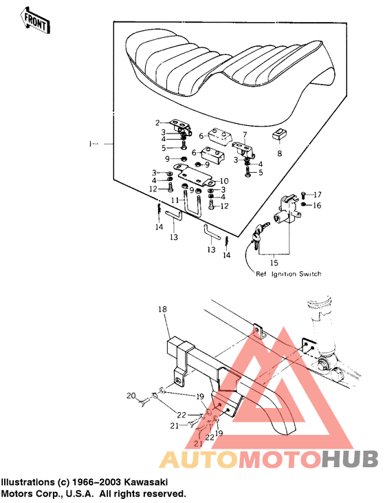 Seat/chain cover