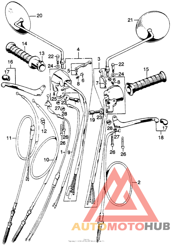 Levers + switches + cables