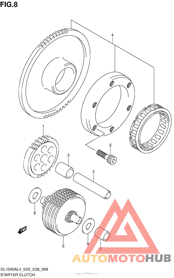 Муфта стартера