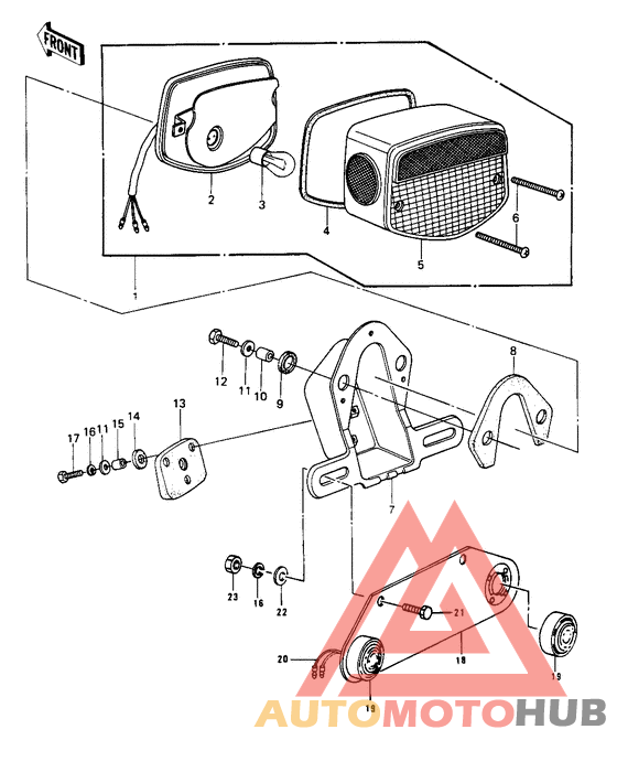 Taillight unit ass`y