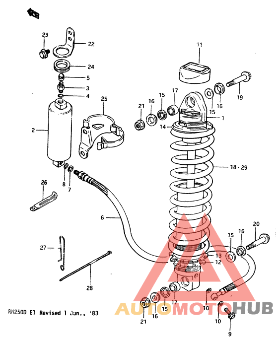 Амортизатор model