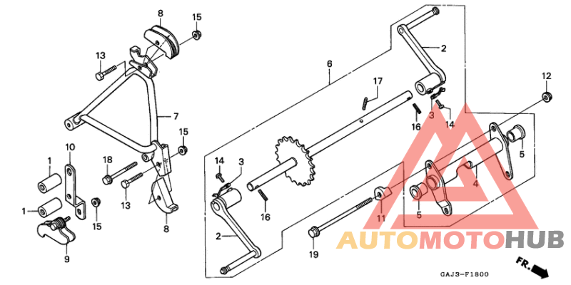 Brake pedal assy