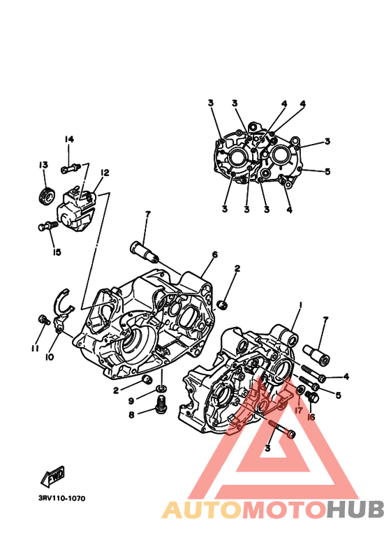 Картер двигателя